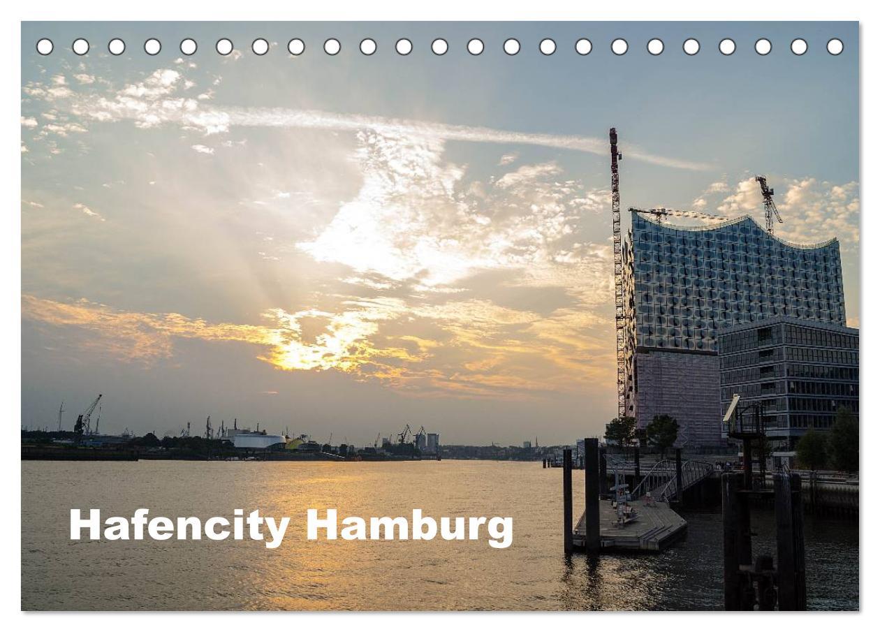 Cover: 9783435672431 | Hafencity Hamburg - die Perspektive (Tischkalender 2025 DIN A5...