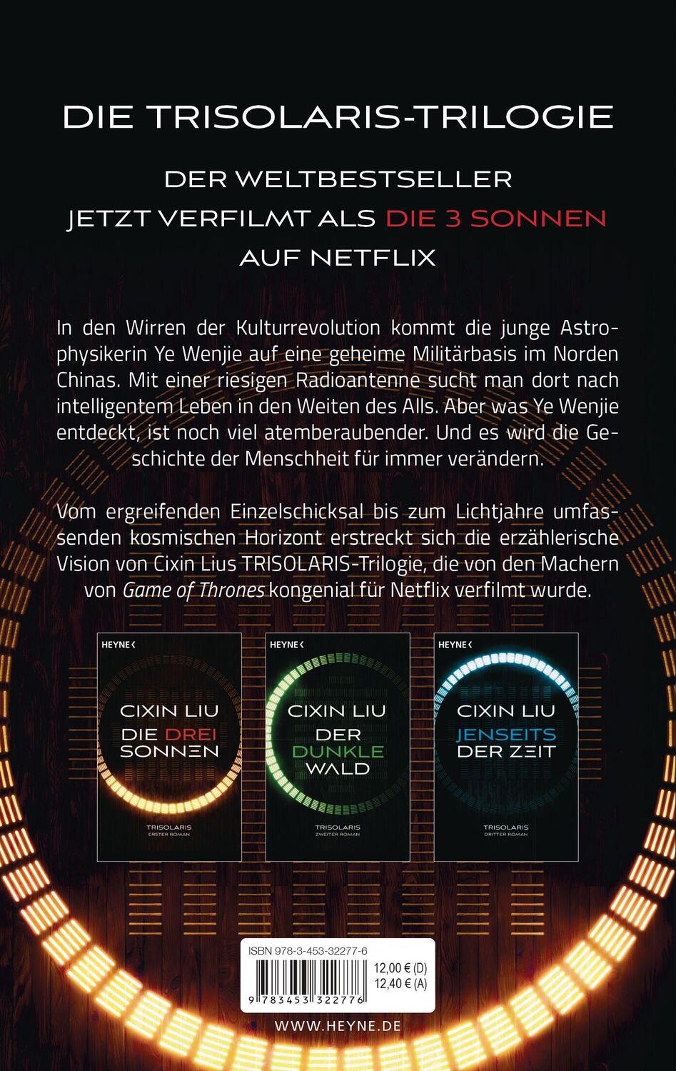 Bild: 9783453322776 | Die drei Sonnen | Cixin Liu | Taschenbuch | Die Trisolaris-Trilogie