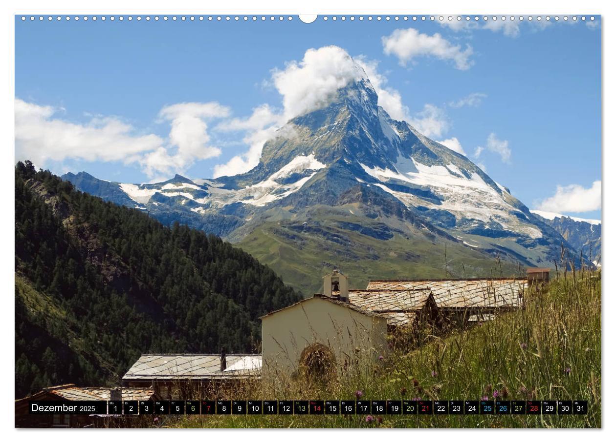 Bild: 9783435211128 | Und ewig lockt das Matterhorn (hochwertiger Premium Wandkalender...