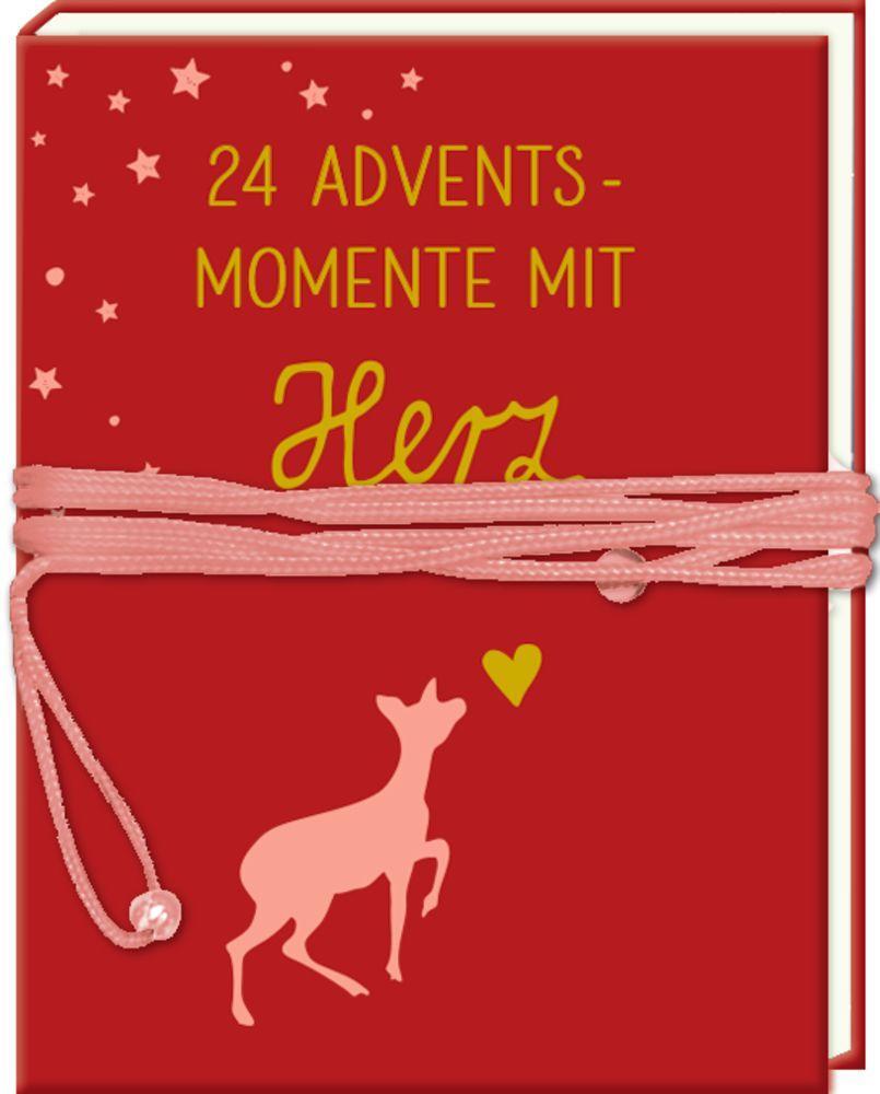 Bild: 9783649642015 | Miniaturbücher mit Wickelverschluss | Kleine Impulse für deinen Advent