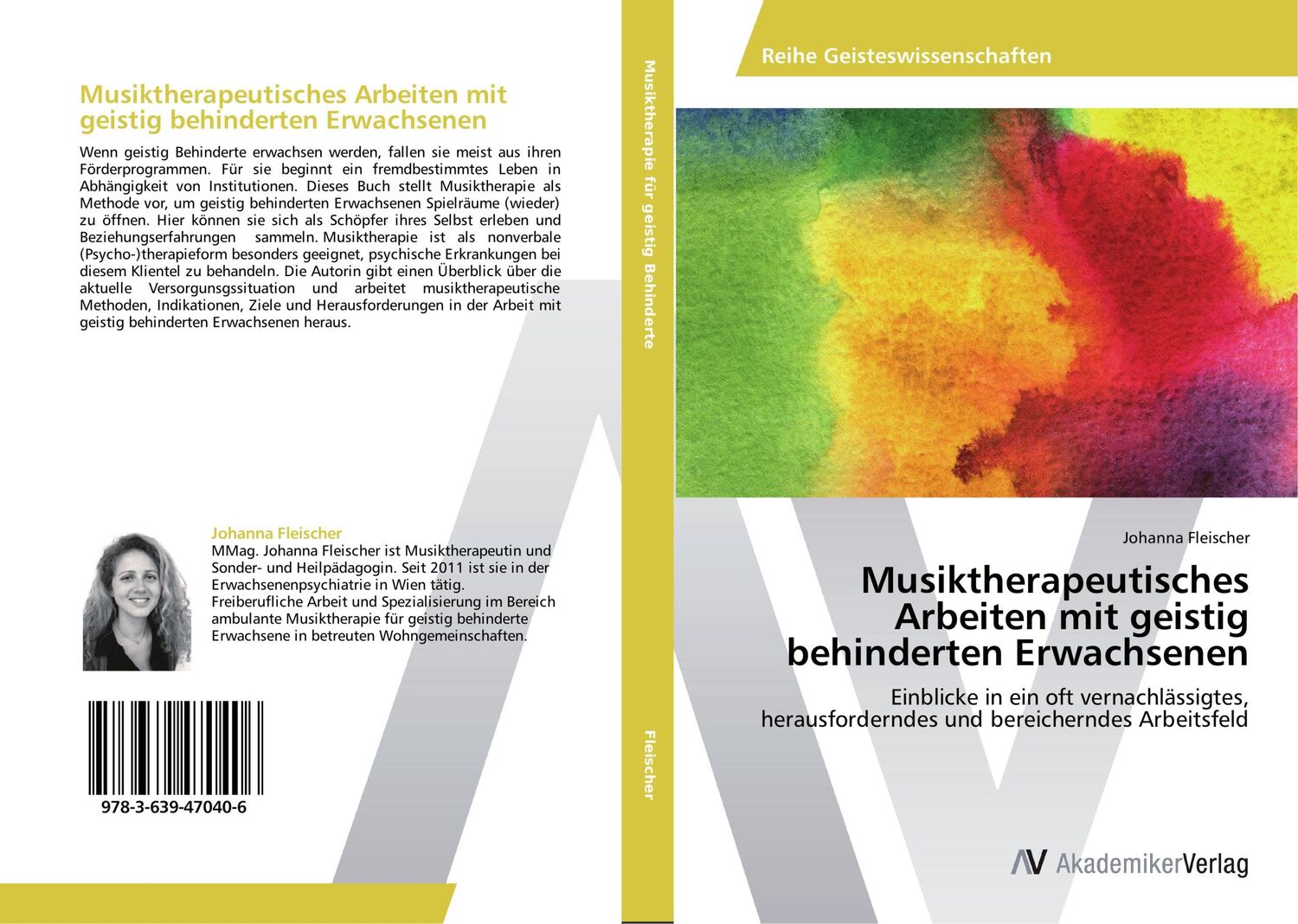 Cover: 9783639470406 | Musiktherapeutisches Arbeiten mit geistig behinderten Erwachsenen