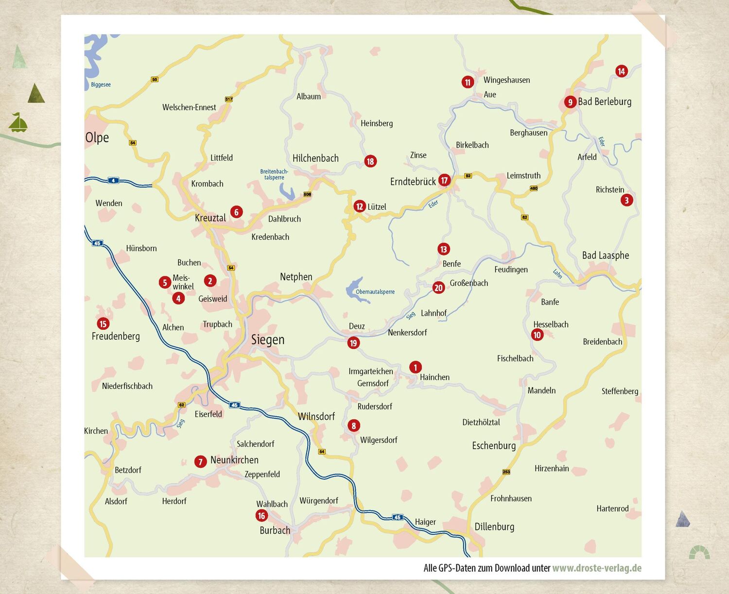 Bild: 9783770025206 | Siegerland - Mit Wittgensteiner Land. Wandern für die Seele | Buch