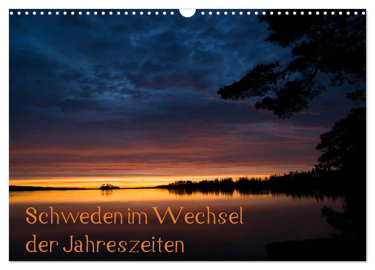 Cover: 9783435535422 | Schweden im Wechsel der Jahreszeiten (Wandkalender 2025 DIN A3...