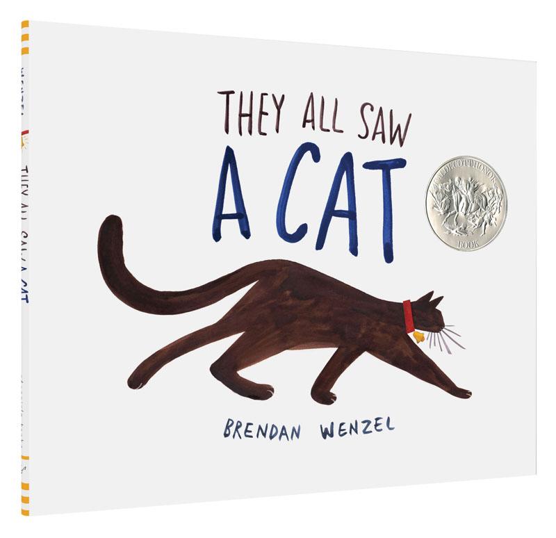 Cover: 9781452150130 | They All Saw a Cat | A Caldecott Honor Book | Brendan Wenzel | Buch