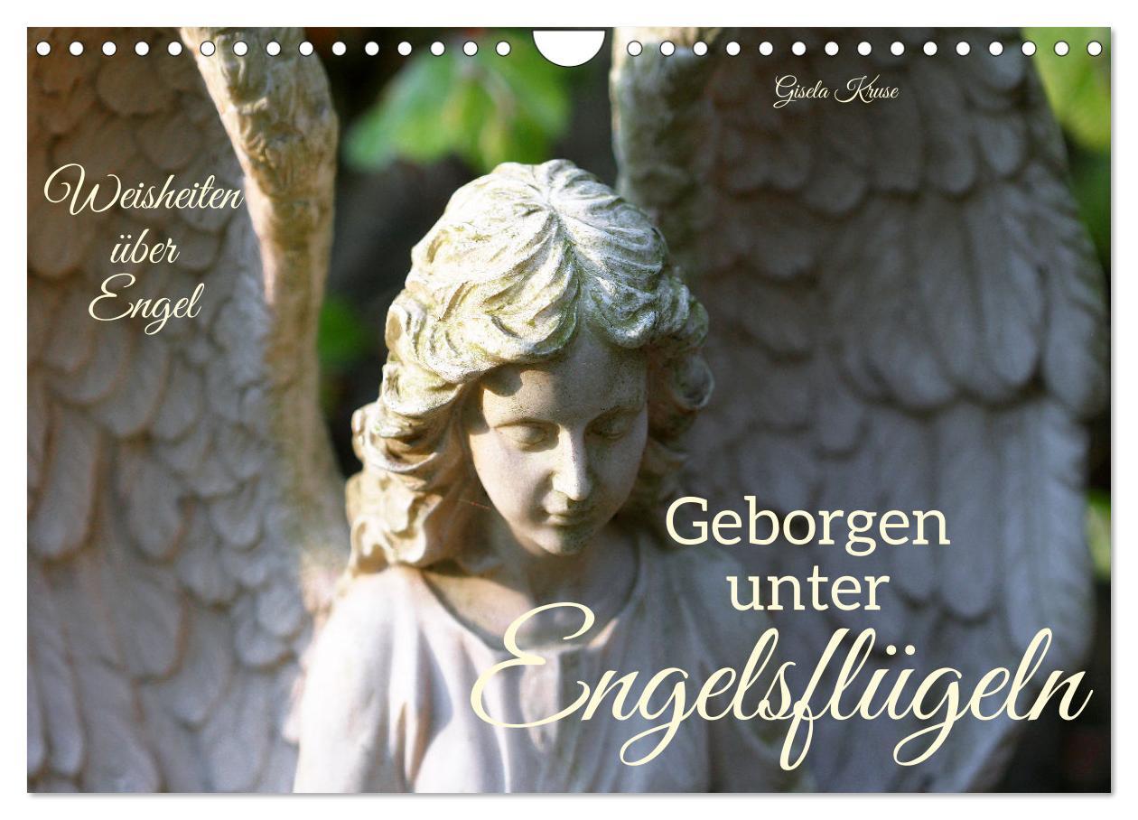 Cover: 9783435054725 | Geborgen unter Engelsflügeln (Wandkalender 2025 DIN A4 quer),...