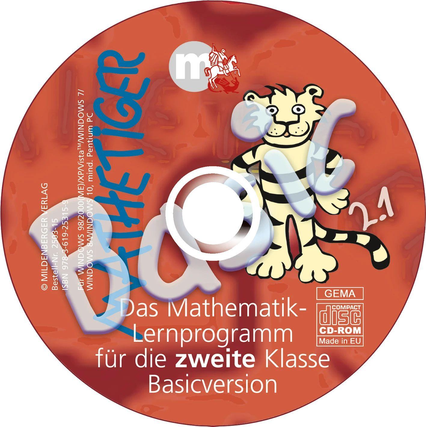 Cover: 9783619253159 | Mathetiger Basic 2 Version 2.0. CD-ROM. Bayern | Karl H Keller (u. a.)