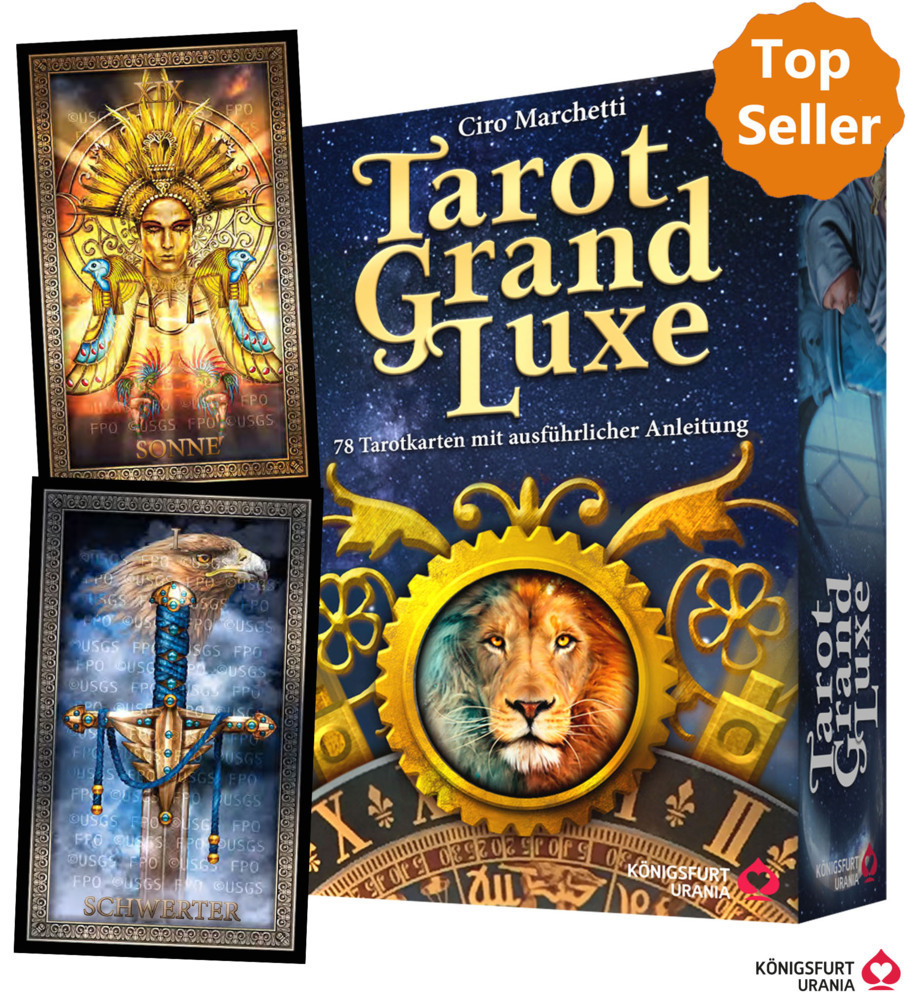 Cover: 9783868265606 | Tarot Grand Luxe, Tarotkarten + Buch | Ciro Marchetti | 60 S. | 2021