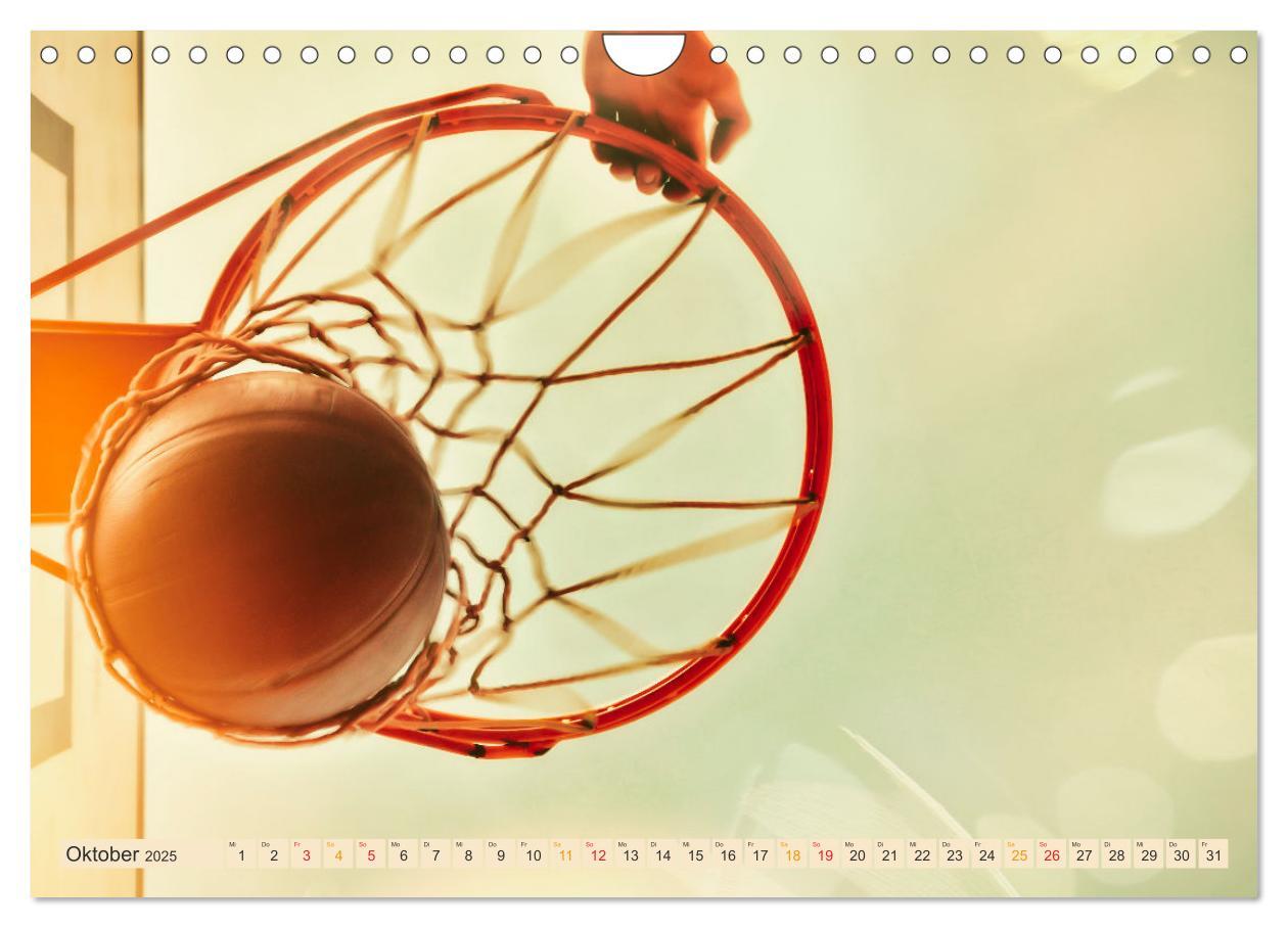 Bild: 9783383932700 | Basketball Liebe (Wandkalender 2025 DIN A4 quer), CALVENDO...