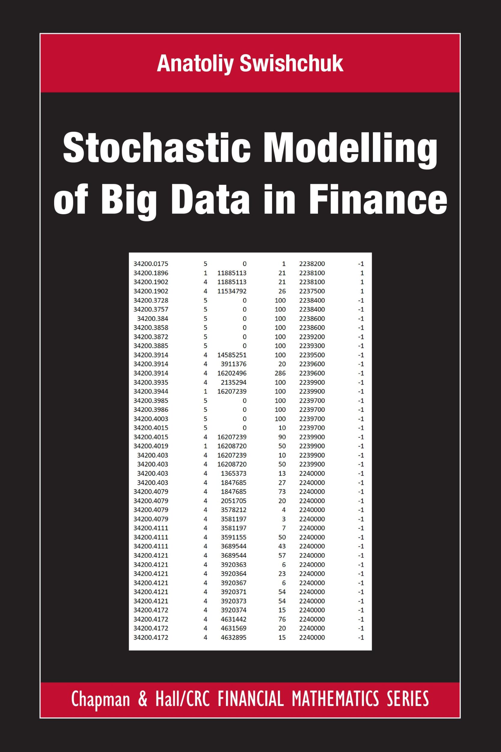 Cover: 9781032209265 | Stochastic Modelling of Big Data in Finance | Anatoliy Swishchuk