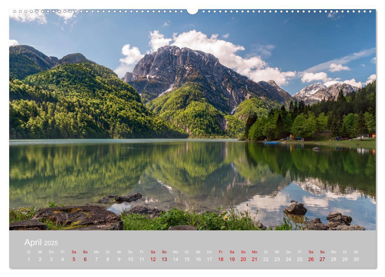 Bild: 9783435346202 | Die Julischen Alpen (Wandkalender 2025 DIN A2 quer), CALVENDO...