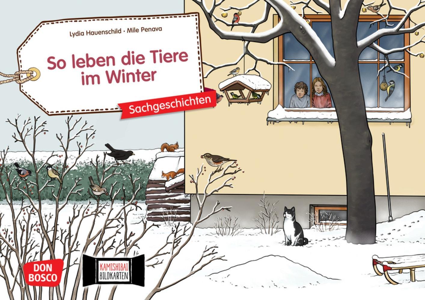 Cover: 4260179515231 | So leben die Tiere im Winter. Kamishibai Bildkartenset. | Hauenschild