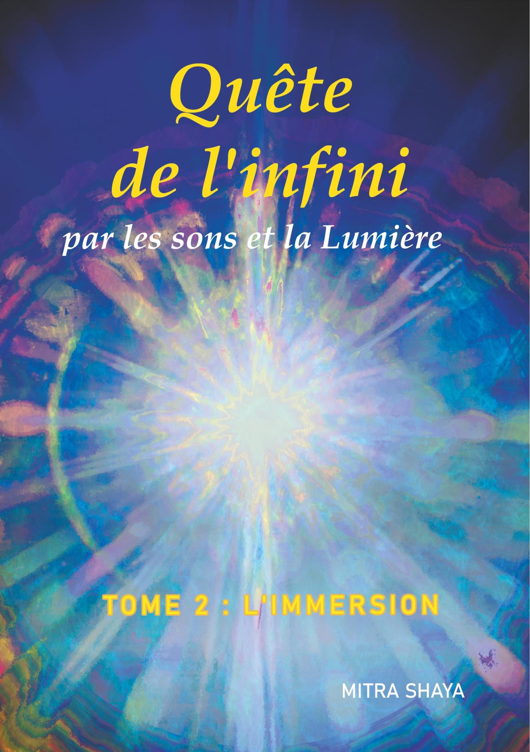 Cover: 9782322188109 | Quête de l'infini par les sons et la Lumière, Tome 2, L'Immersion