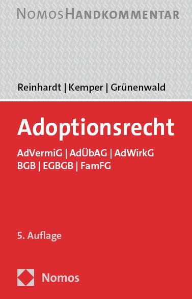 Cover: 9783756010660 | Adoptionsrecht | AdVermiG AdÜbAG AdWirkG BGB EGBGB FamFG | Taschenbuch