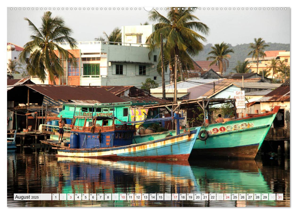 Bild: 9783435785896 | Vietnam (Wandkalender 2025 DIN A2 quer), CALVENDO Monatskalender