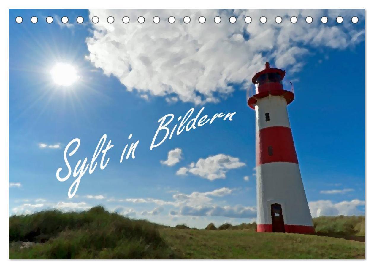 Cover: 9783435668434 | Sylt in Bildern (Tischkalender 2025 DIN A5 quer), CALVENDO...