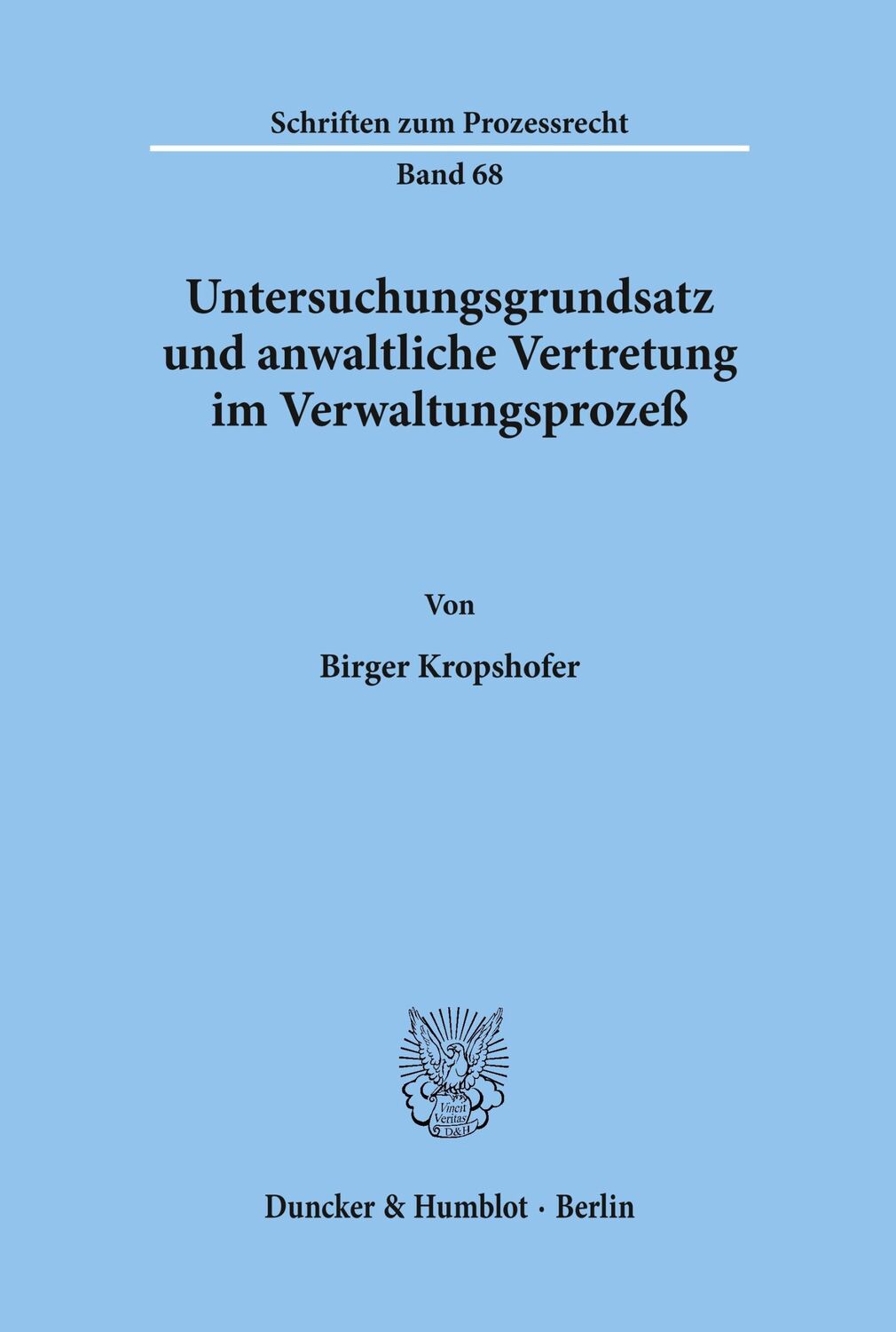 Cover: 9783428048021 | Untersuchungsgrundsatz und anwaltliche Vertretung im...