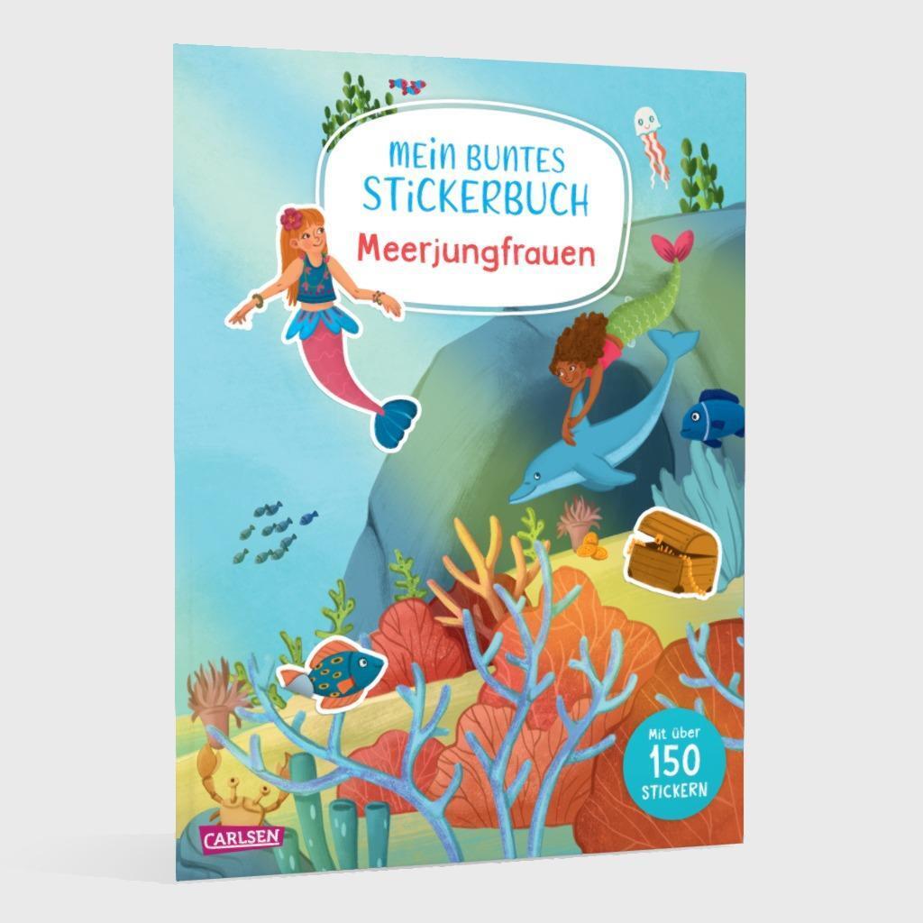 Bild: 9783551191762 | Mein buntes Stickerbuch: Meerjungfrauen | Laura Leintz | Broschüre