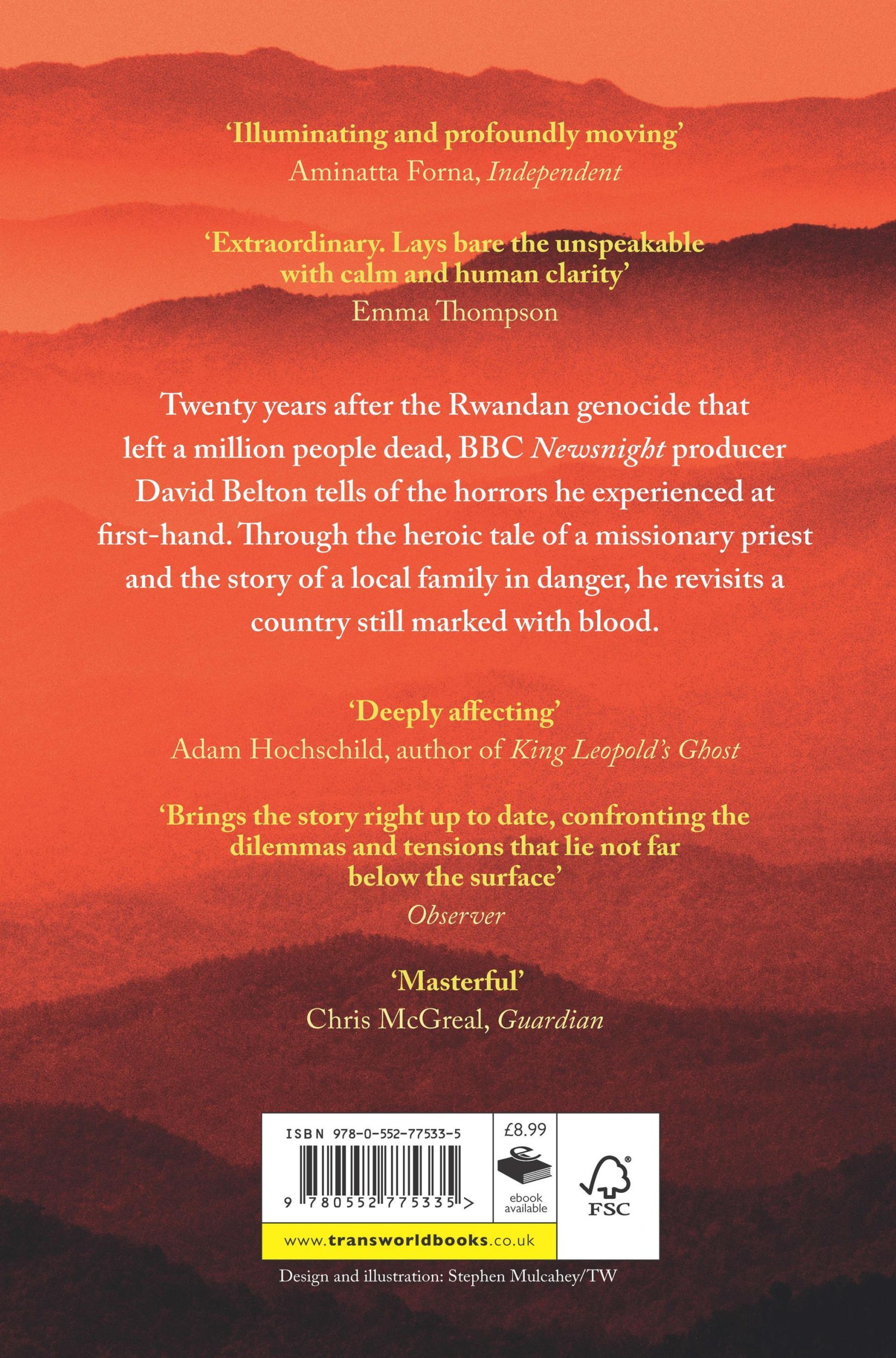 Rückseite: 9780552775335 | When The Hills Ask For Your Blood: A Personal Story of Genocide and...