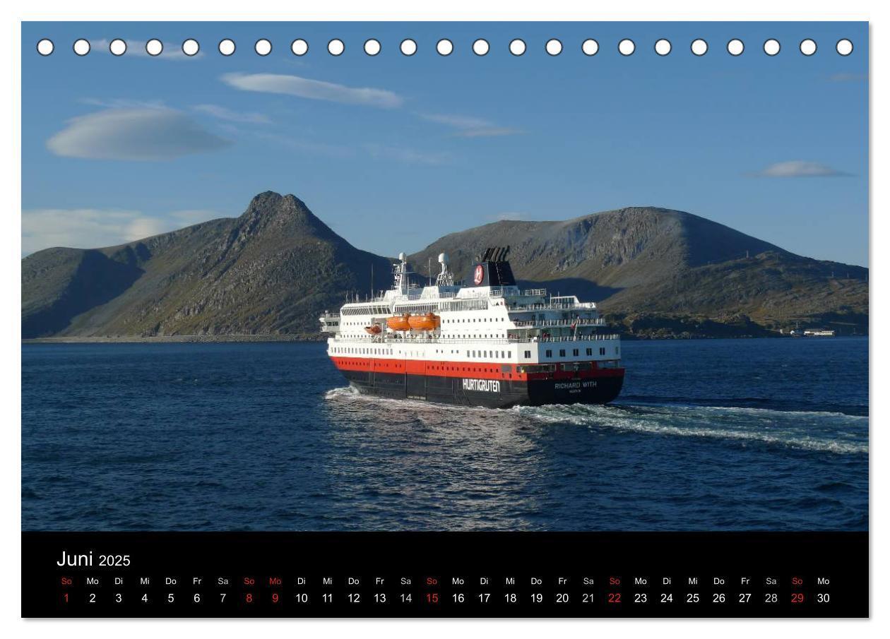 Bild: 9783435774838 | Impressionen von Norwegen entlang der Hurtigruten (Tischkalender...