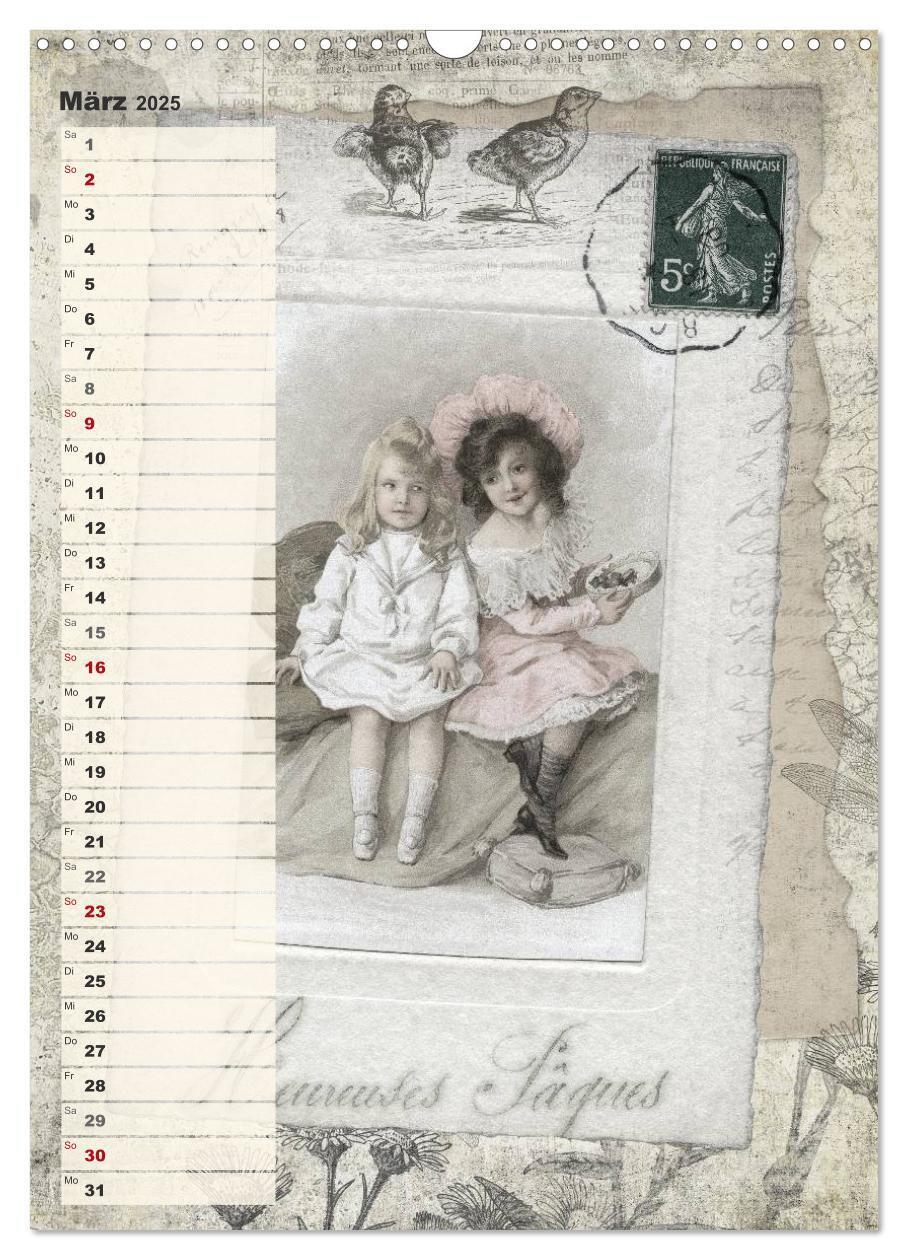 Bild: 9783457021767 | Vintage Welten (Wandkalender 2025 DIN A3 hoch), CALVENDO...