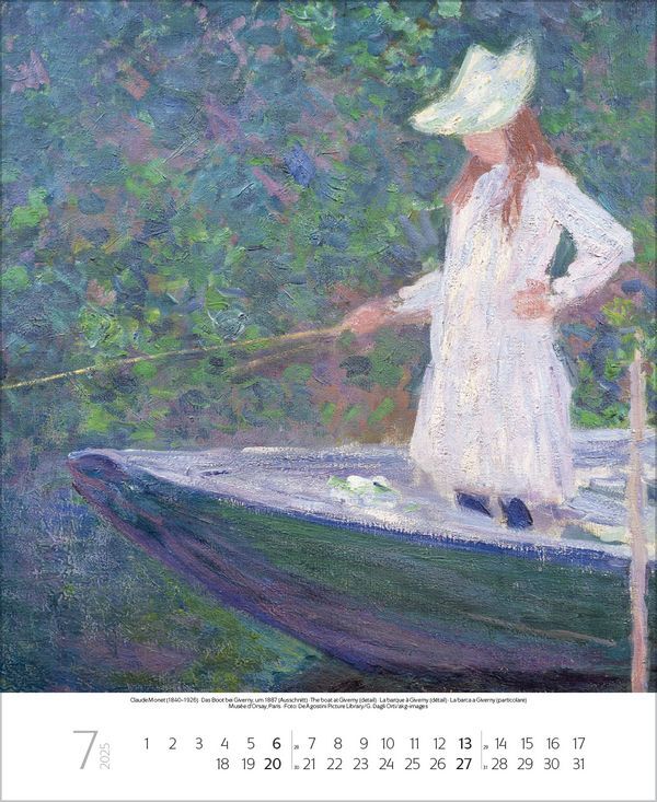 Bild: 9783731878377 | Claude Monet 2025 | Korsch Verlag | Kalender | Spiralbindung | 14 S.