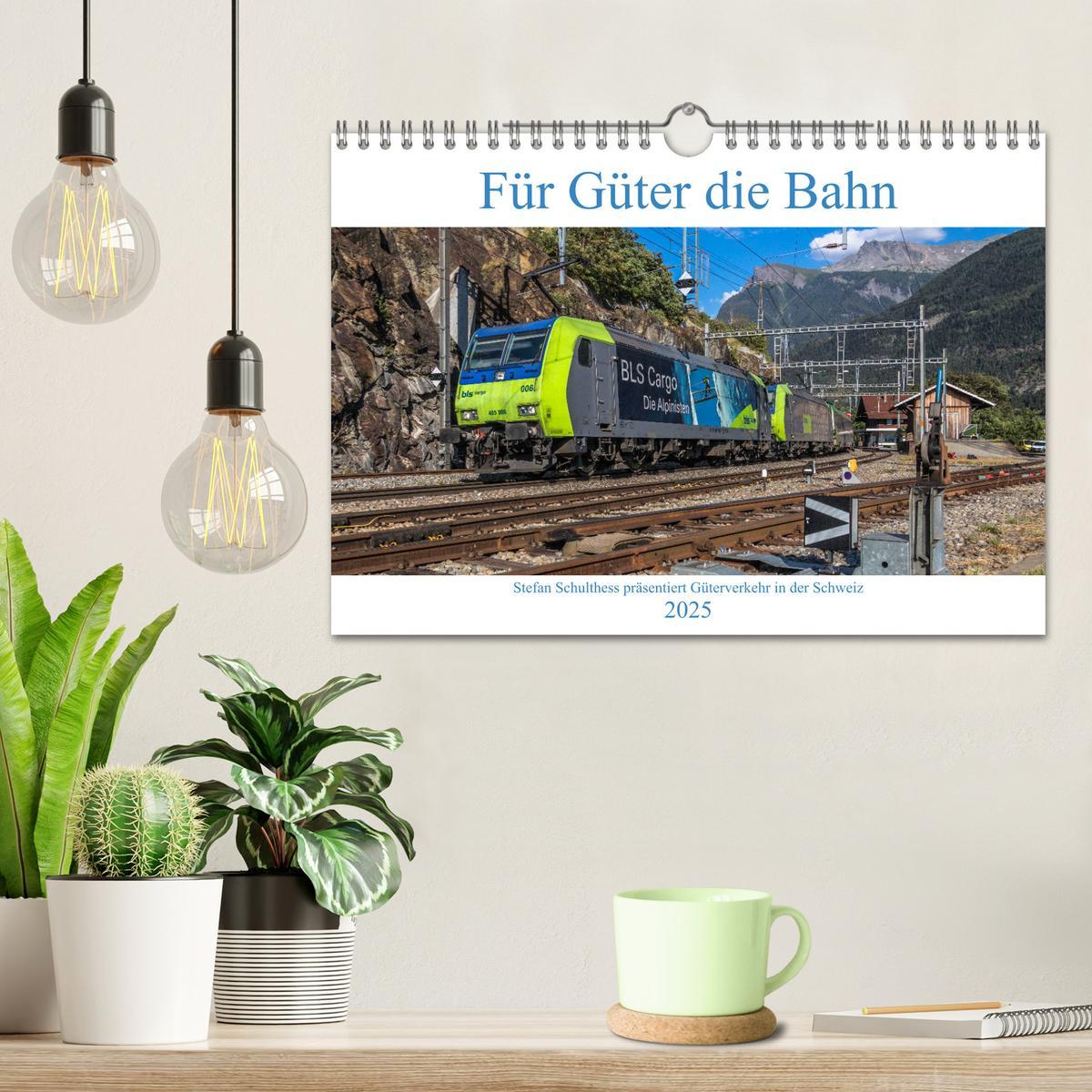 Bild: 9783435266487 | Für Güter die Bahn (Wandkalender 2025 DIN A4 quer), CALVENDO...