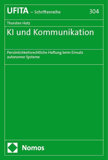 Cover: 9783756018628 | KI und Kommunikation | Thorsten Hotz | Taschenbuch | 410 S. | Deutsch