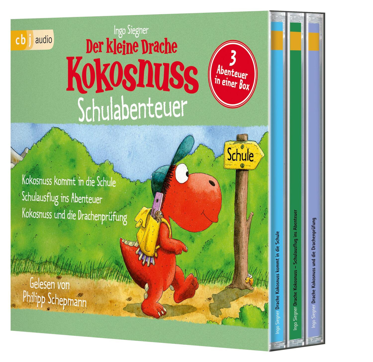 Cover: 9783837167467 | Der kleine Drache Kokosnuss - Schulabenteuer | Ingo Siegner | Audio-CD