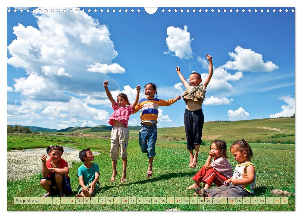 Bild: 9783435438457 | Reise durch Asien - Mongolei (Wandkalender 2025 DIN A3 quer),...