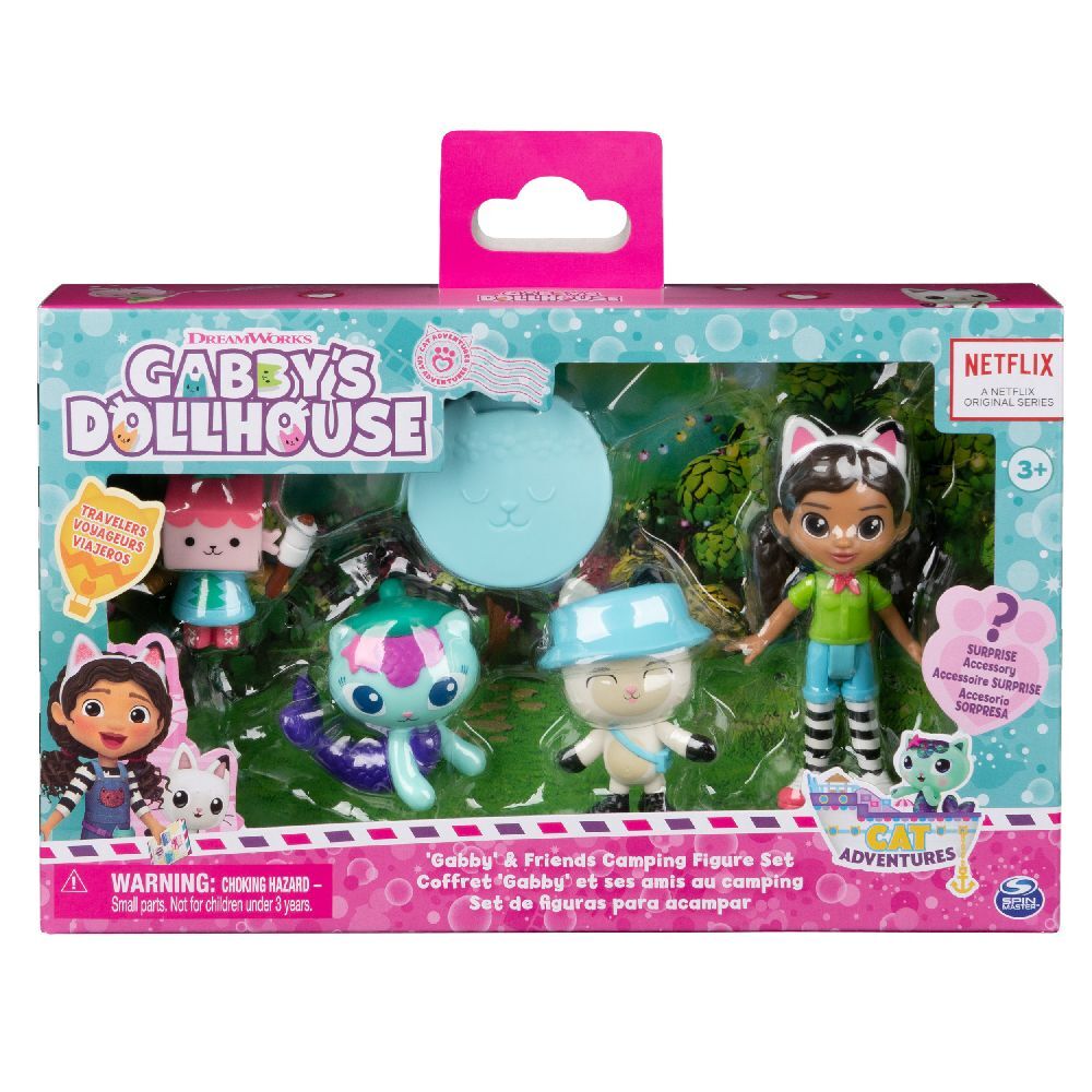 Cover: 778988469262 | Gabby's Dollhouse Friends Figure Pack Camping | In Karton | 46926