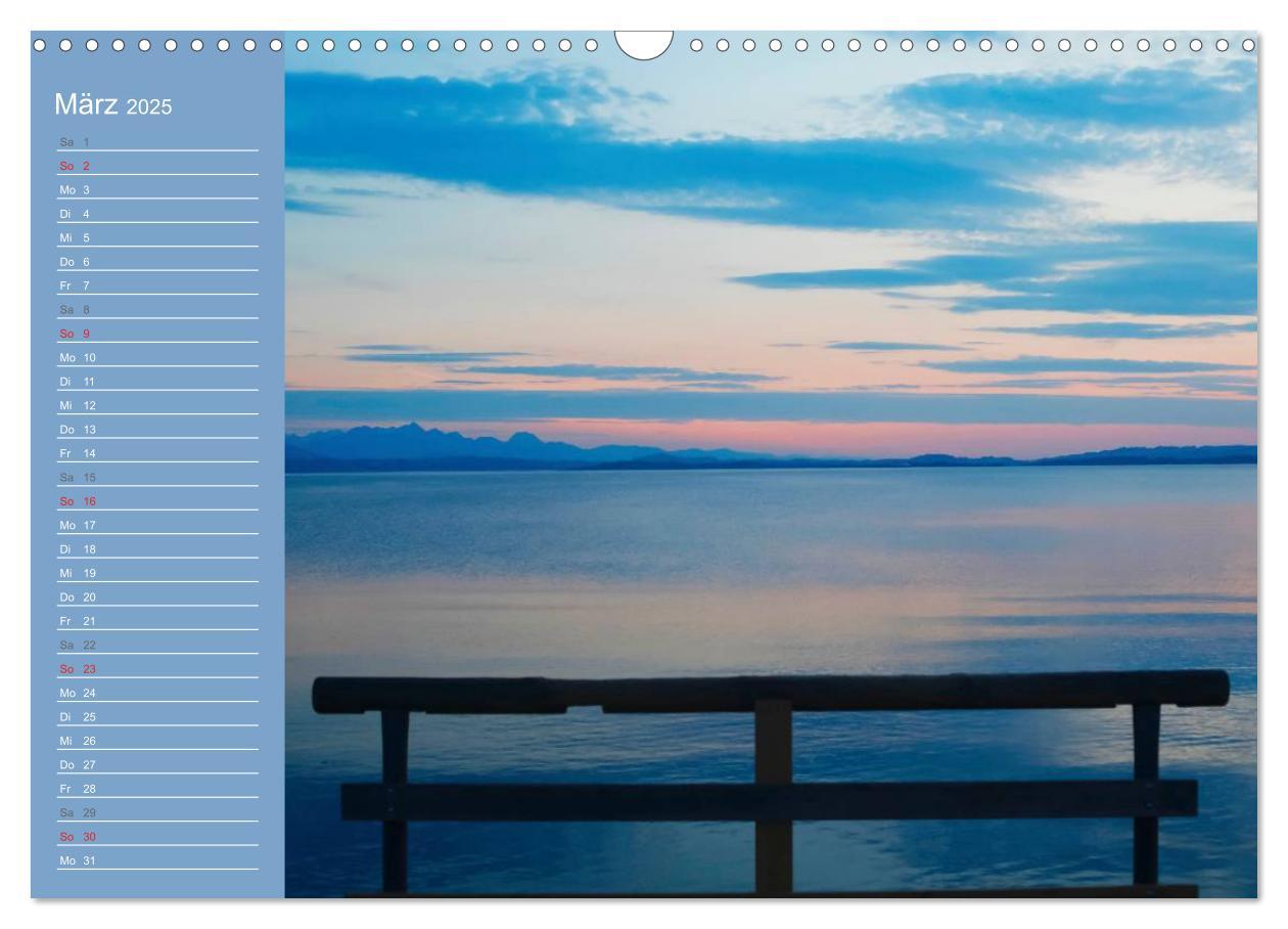 Bild: 9783435458547 | Am schönen Chiemsee (Wandkalender 2025 DIN A3 quer), CALVENDO...