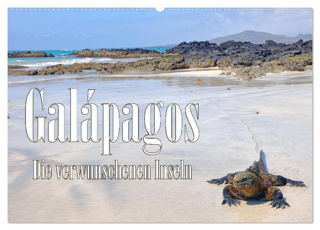 Cover: 9783383907241 | Galápagos - Die verwunschenen Inseln (Wandkalender 2025 DIN A2...