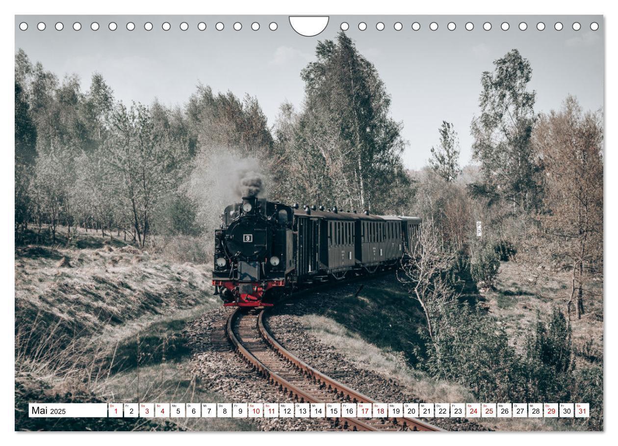 Bild: 9783435047147 | Die Mansfelder Bergwerksbahn (Wandkalender 2025 DIN A4 quer),...