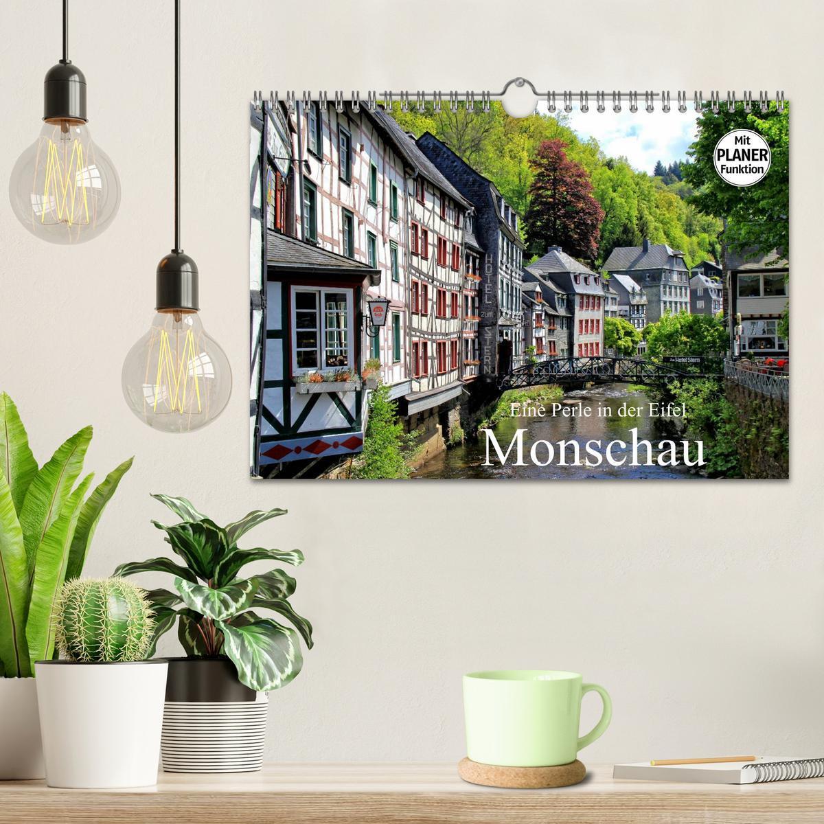 Bild: 9783435543090 | Eine Perle in der Eifel - Monschau (Wandkalender 2025 DIN A4 quer),...