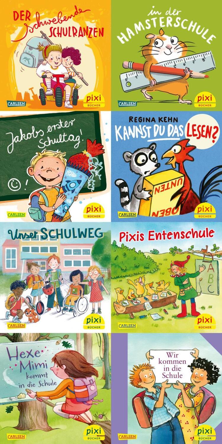 Cover: 9783551052834 | Pixi-Box 283: Geschichten für die Schultüte (8x8 Exemplare) | diverse