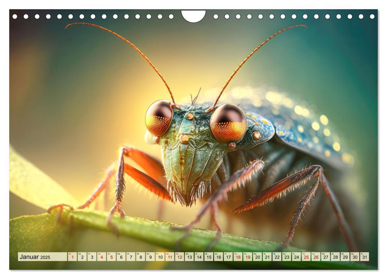 Bild: 9783383913396 | Insekten ganz gross (Wandkalender 2025 DIN A4 quer), CALVENDO...