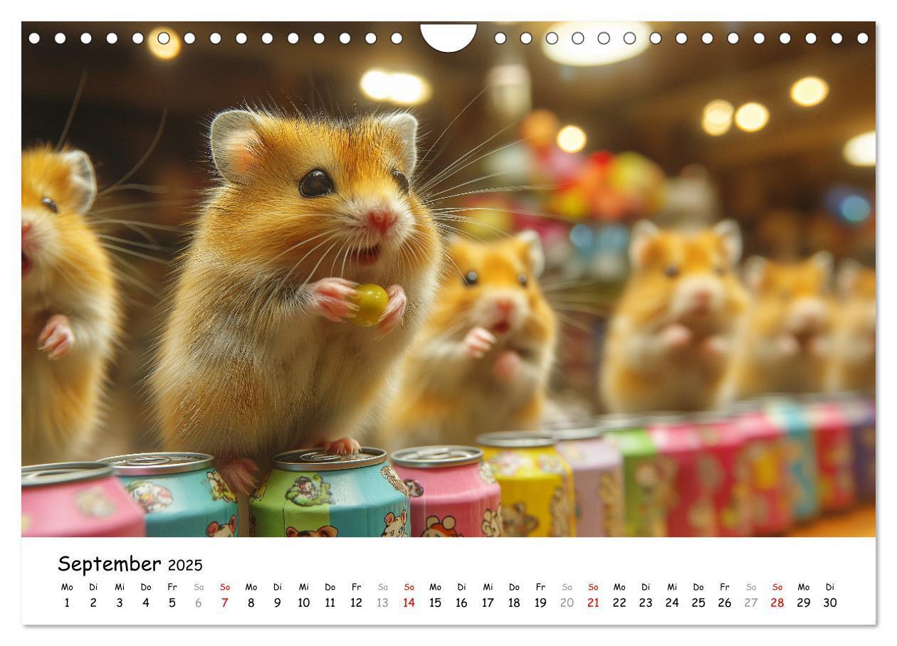 Bild: 9783457211618 | Hamster im Freizeitpark - Lustiger Kalender mit Jahrmarkt-Motiven...