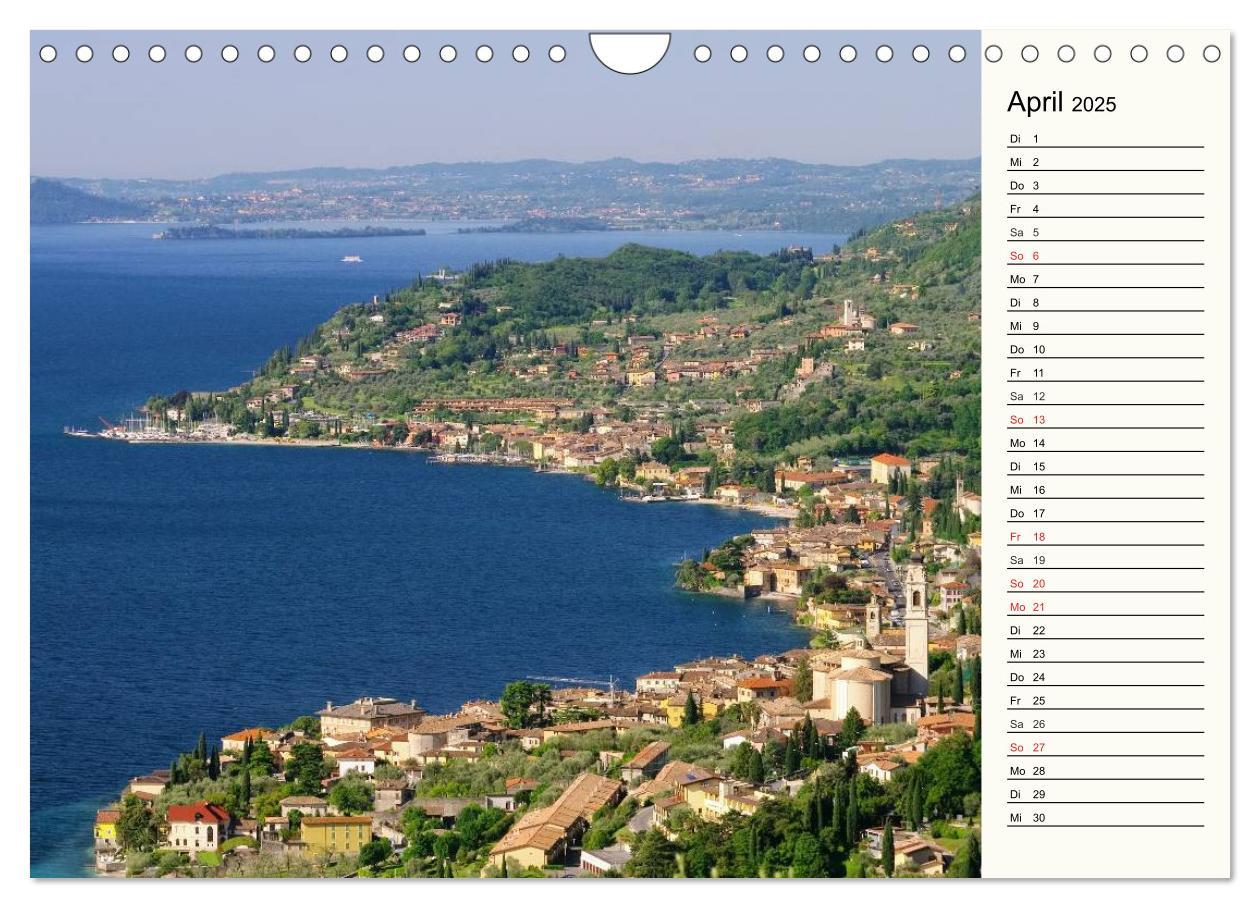 Bild: 9783435531288 | Gardasee (Wandkalender 2025 DIN A4 quer), CALVENDO Monatskalender