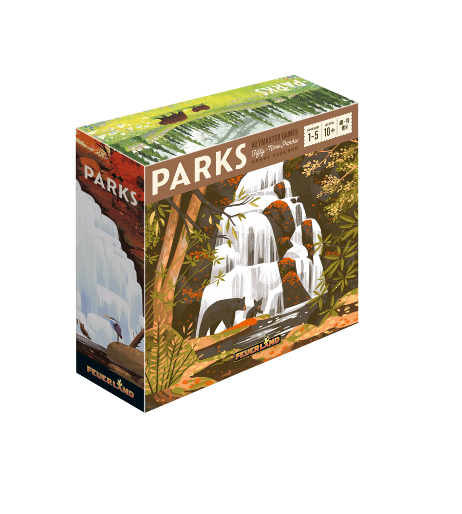 Bild: 706949635708 | Parks (Spiel) | Fifty-Nine Parks | Henry Audubon | Spiel | 1378-897