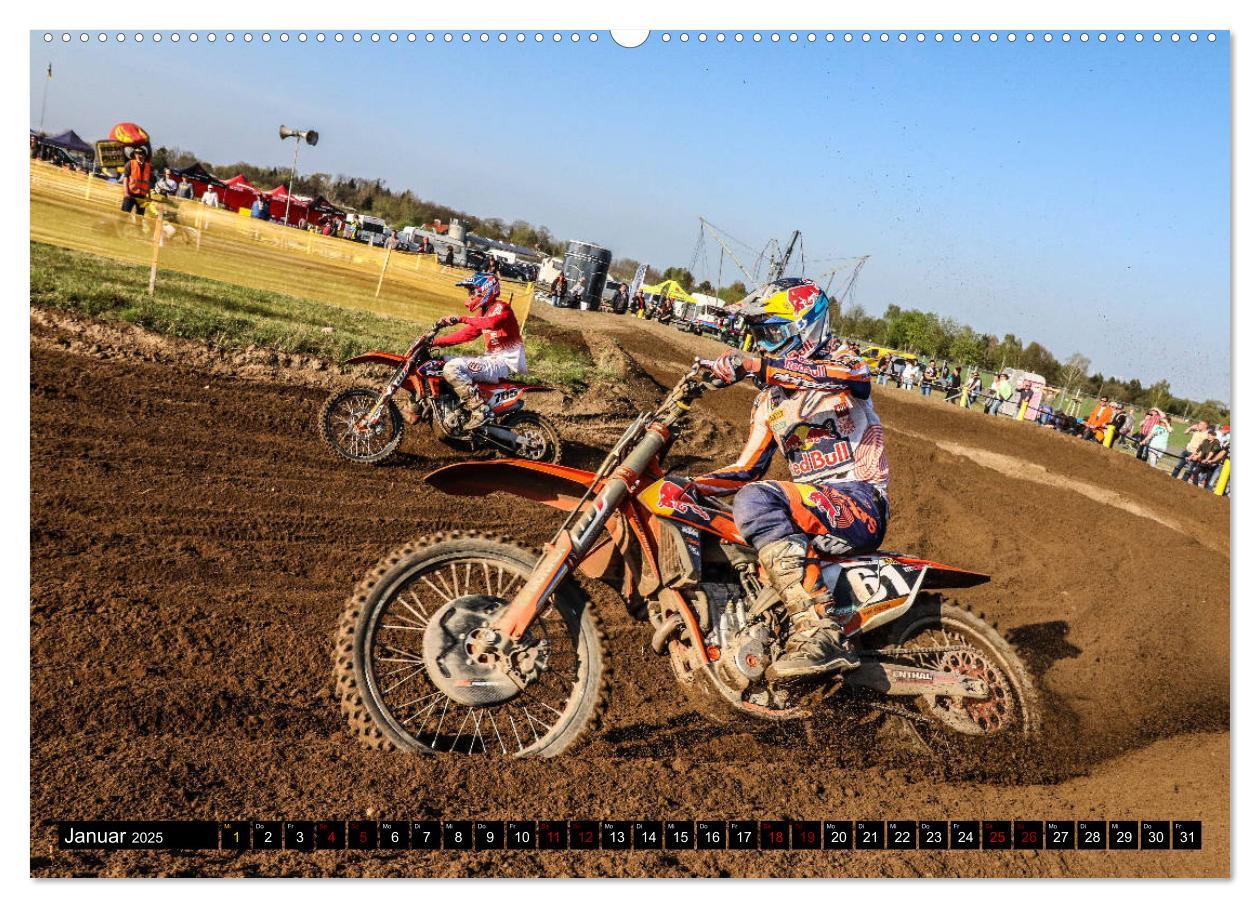 Bild: 9783435372225 | Motocross Racing 2025 (Wandkalender 2025 DIN A2 quer), CALVENDO...