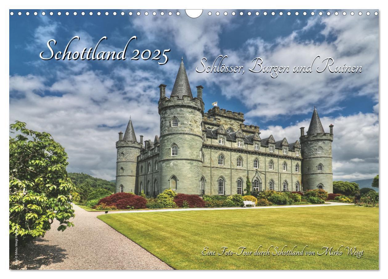 Cover: 9783383940583 | Schottland 2025 Schlösser, Burgen und Ruinen (Wandkalender 2025 DIN...