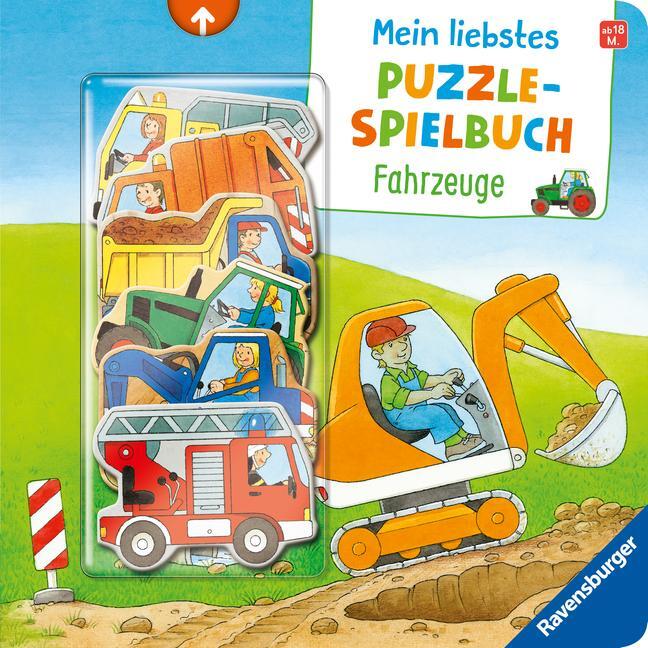 Cover: 9783473420032 | Mein liebstes Puzzle-Spielbuch: Fahrzeuge | Sabine Cuno | Buch | 12 S.