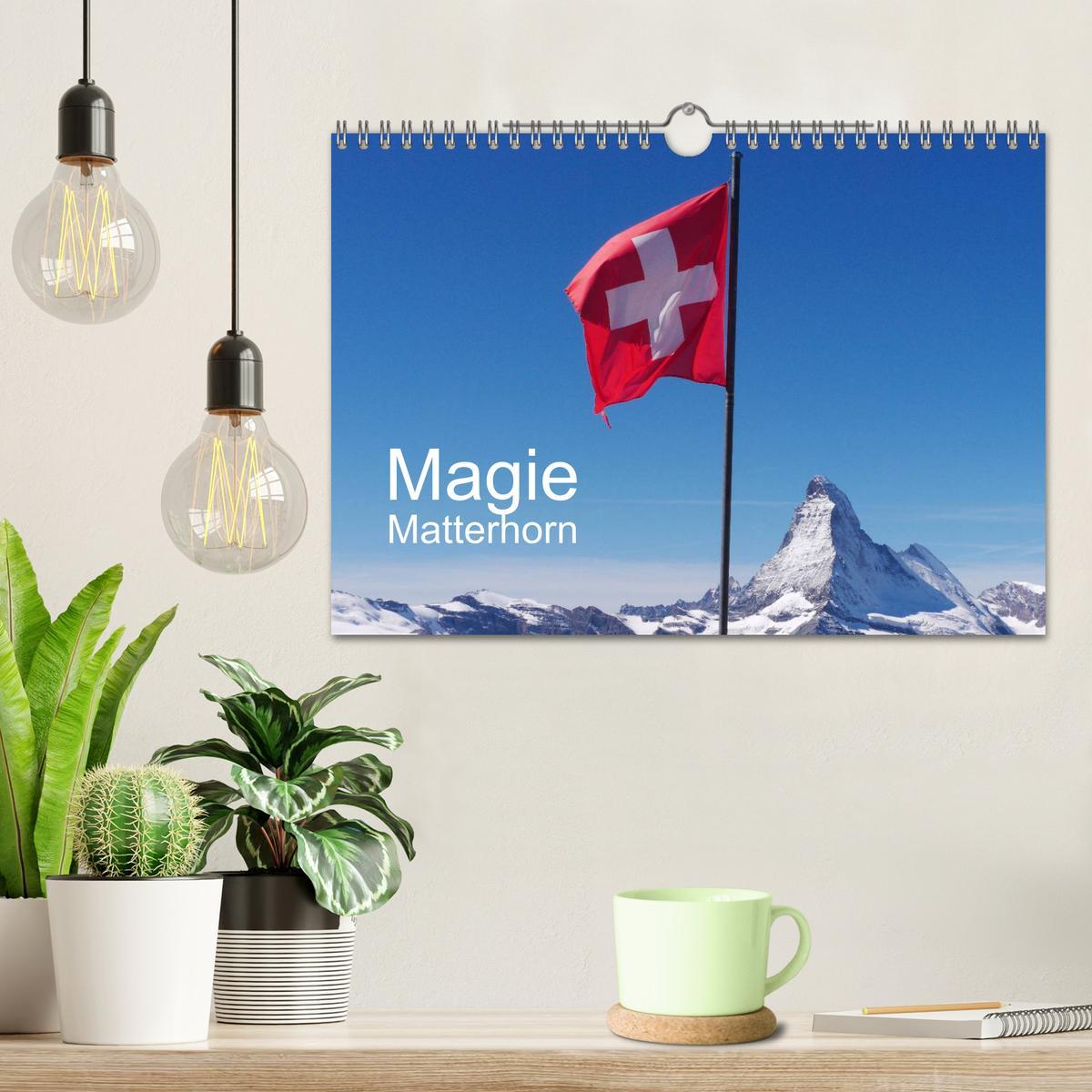 Bild: 9783435682355 | Magie Matterhorn (Wandkalender 2025 DIN A4 quer), CALVENDO...