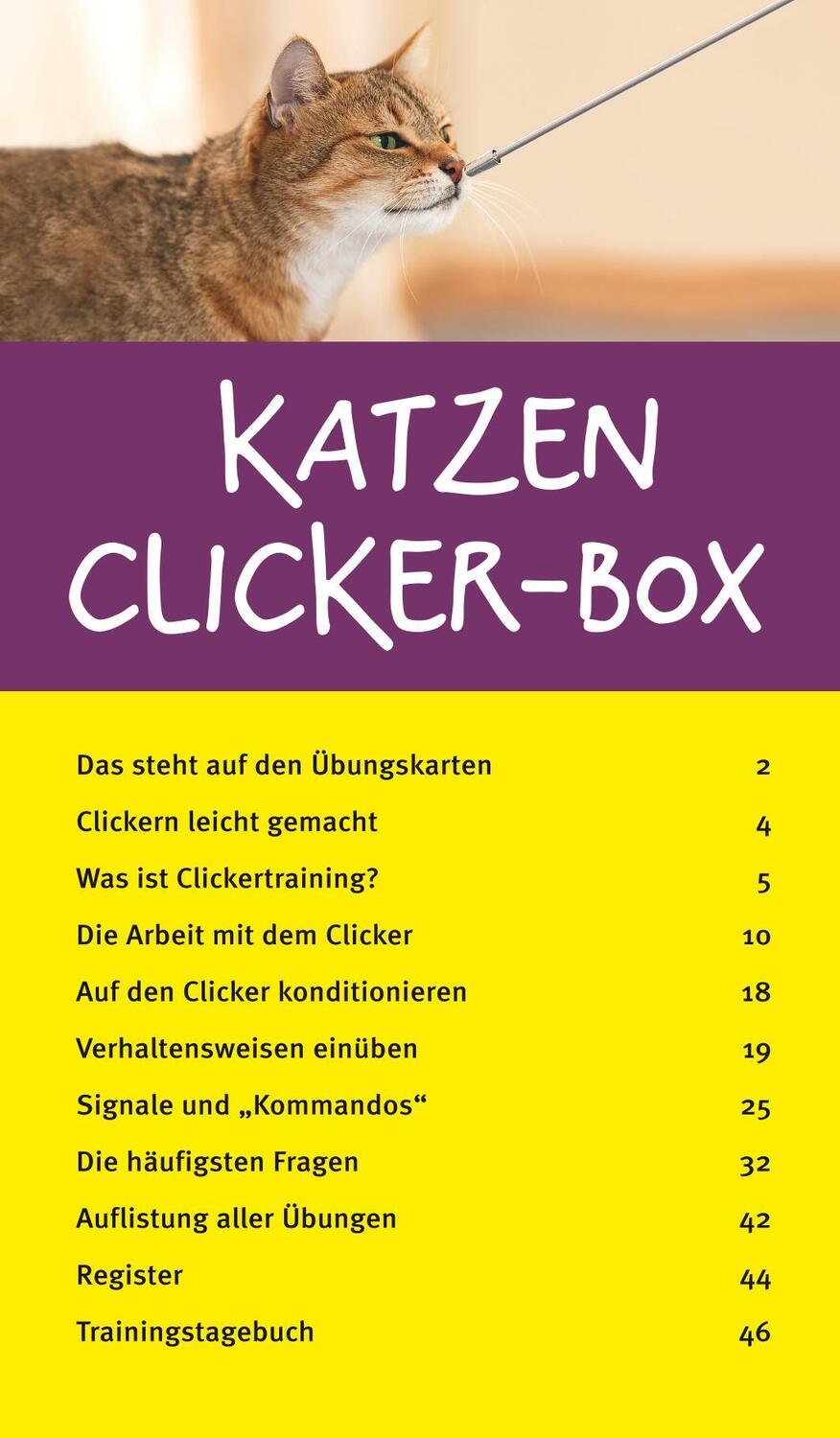 Bild: 9783833835926 | Katzen-Clicker-Box | Plus Clicker für sofortigen Spielspaß | Rödder