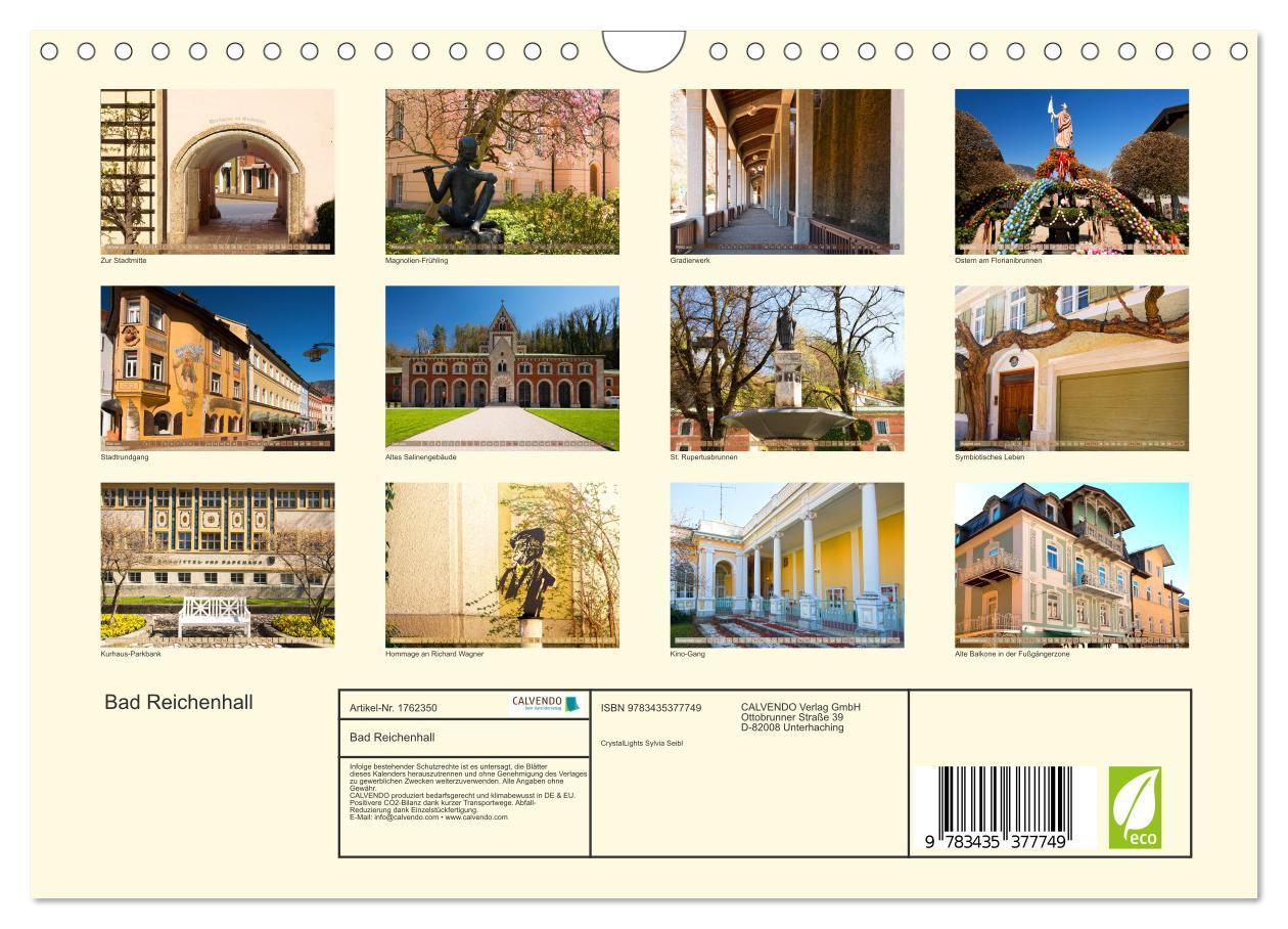 Bild: 9783435377749 | Bad Reichenhall (Wandkalender 2025 DIN A4 quer), CALVENDO...