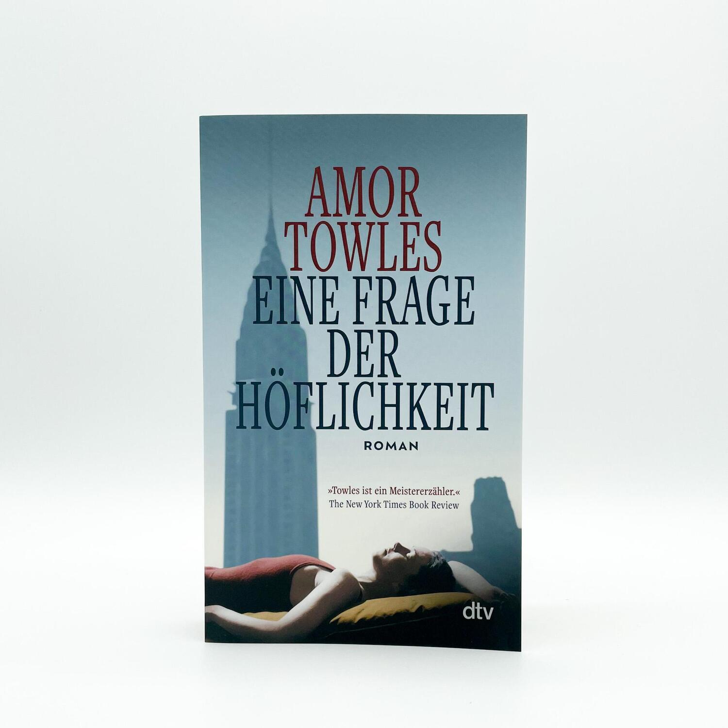 Bild: 9783423148641 | Eine Frage der Höflichkeit | Amor Towles | Taschenbuch | 416 S. | 2023