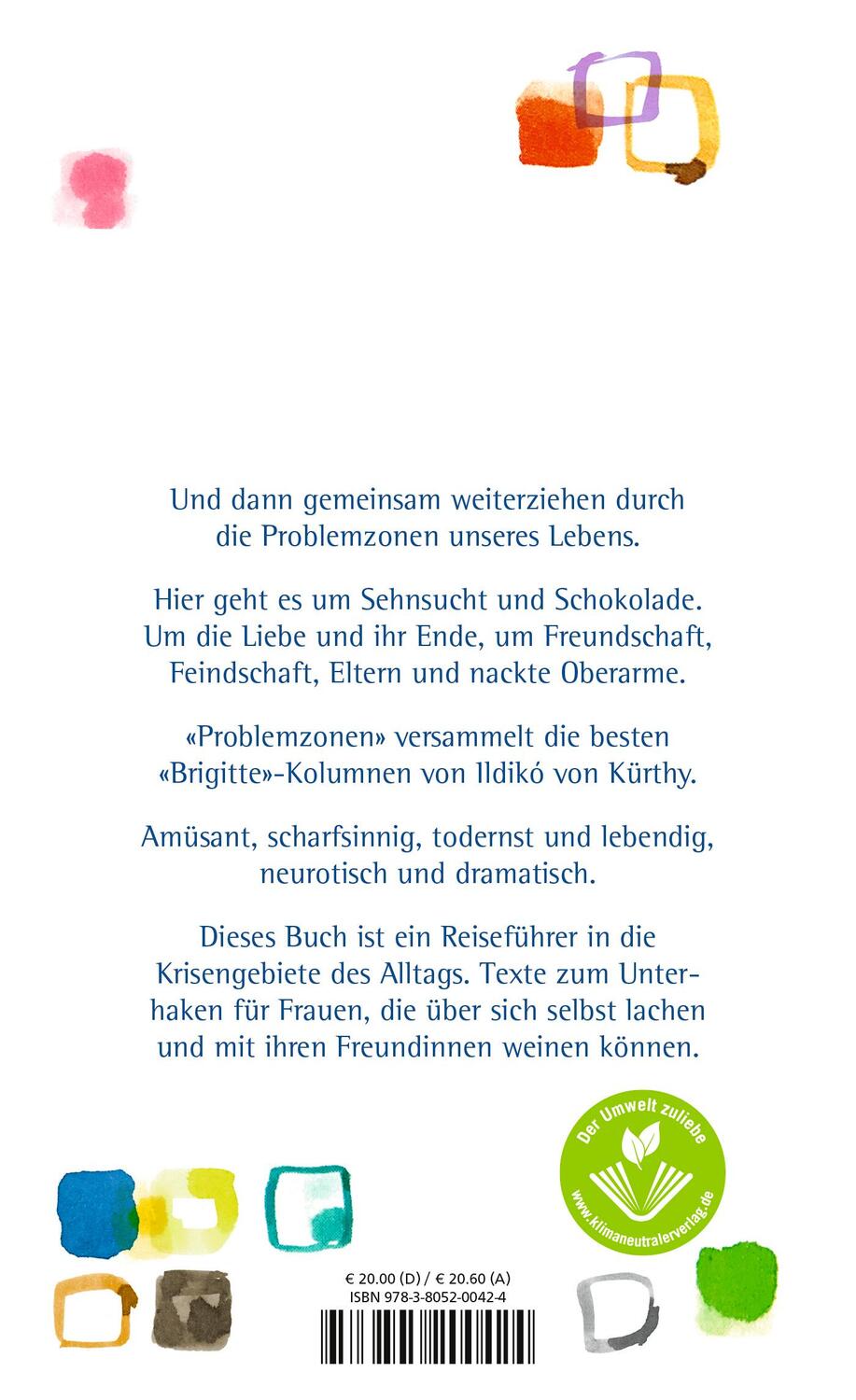 Rückseite: 9783805200424 | Problemzonen | Ildikó von Kürthy | Buch | 320 S. | Deutsch | 2018