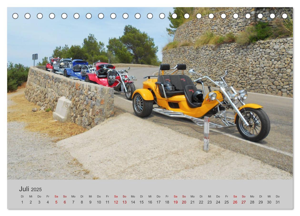 Bild: 9783435445370 | Trikes - Unterwegs auf drei Rädern (Tischkalender 2025 DIN A5...