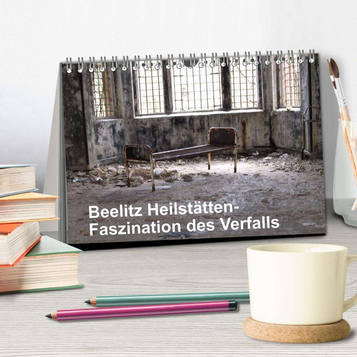 Bild: 9783435689118 | Beelitz Heilstätten-Faszination des Verfalls (Tischkalender 2025...