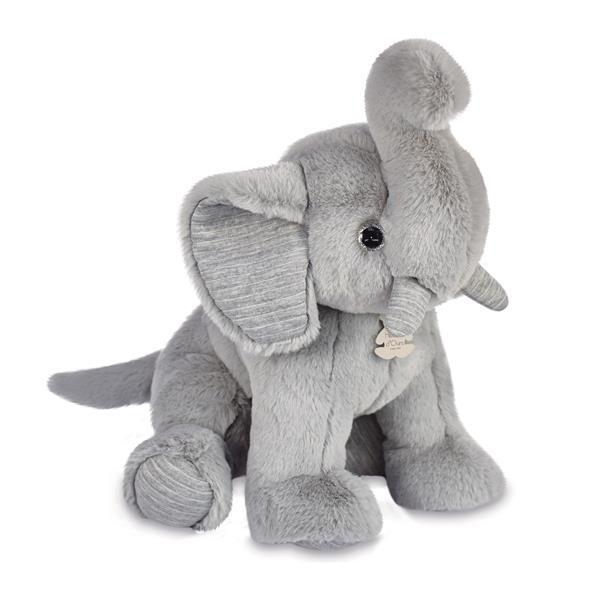 Cover: 3700349331465 | Preppy Chic Elefant, grau 45cm | DOUDOU | EAN 3700349331465